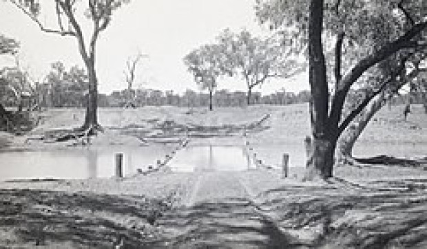 This is a photo of old Langlo Crossing
