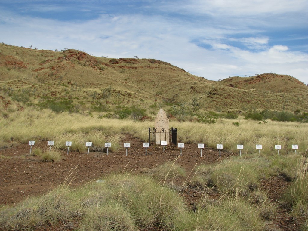 This is a photo of Bamboo Creek Mine Cemetery