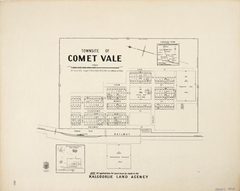 Comet Vale Map