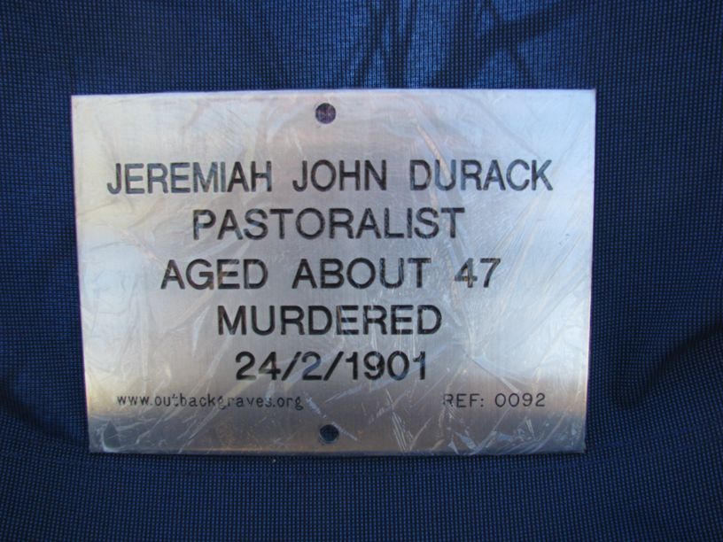 REF 0092 JEREMIAH J DURACK - DUNHAM RIVER