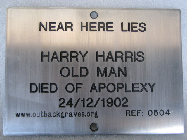 REF 0504 HARRY HARRIS - LAKE RAESIDE