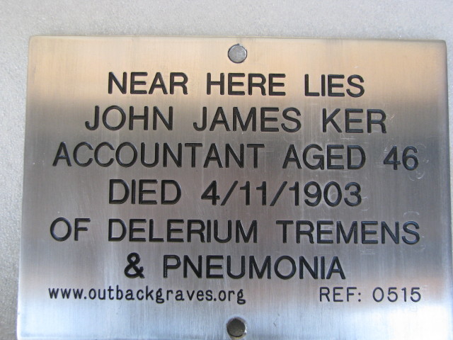 REF 0515 JOHN JAMES KER - LAKE RAESIDE