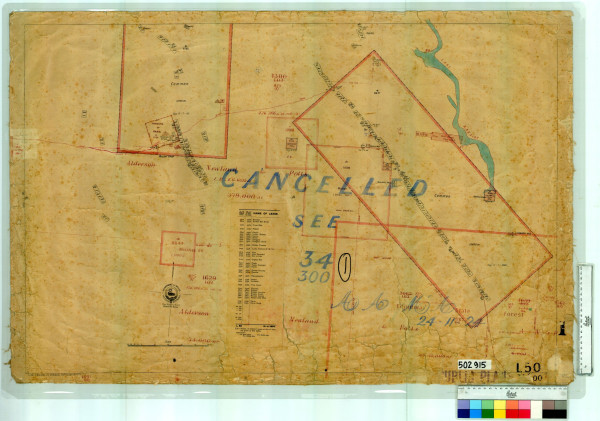 this is an old map of Edjudina