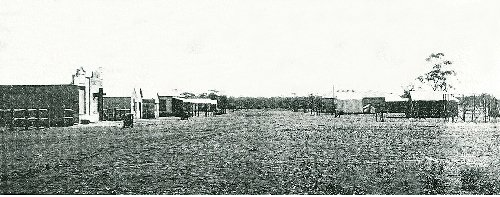 This is an early photo of the Main Street in Mulline
