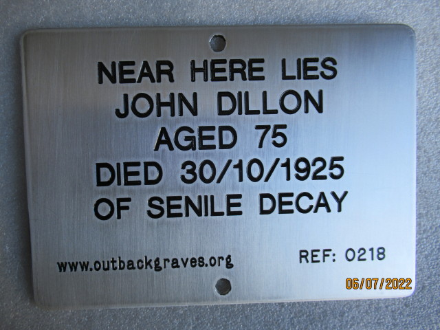 REF 0218 JOHN DILLON SIBERIA 1