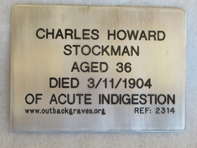 This is a photograph of plaque number 2314 for CHARLES HOWARD at BRAESIDE STATION