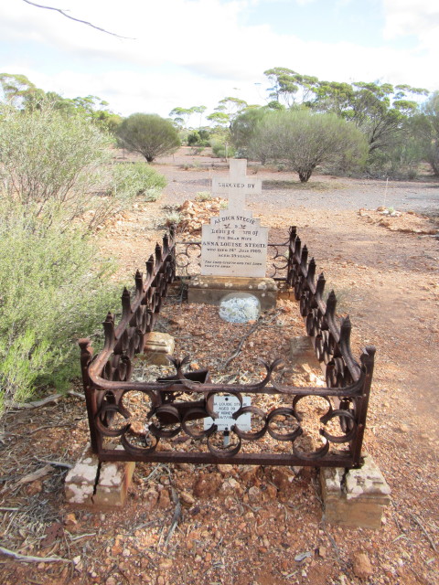 STEGIE Anna Mulline at Mulline Cemetery