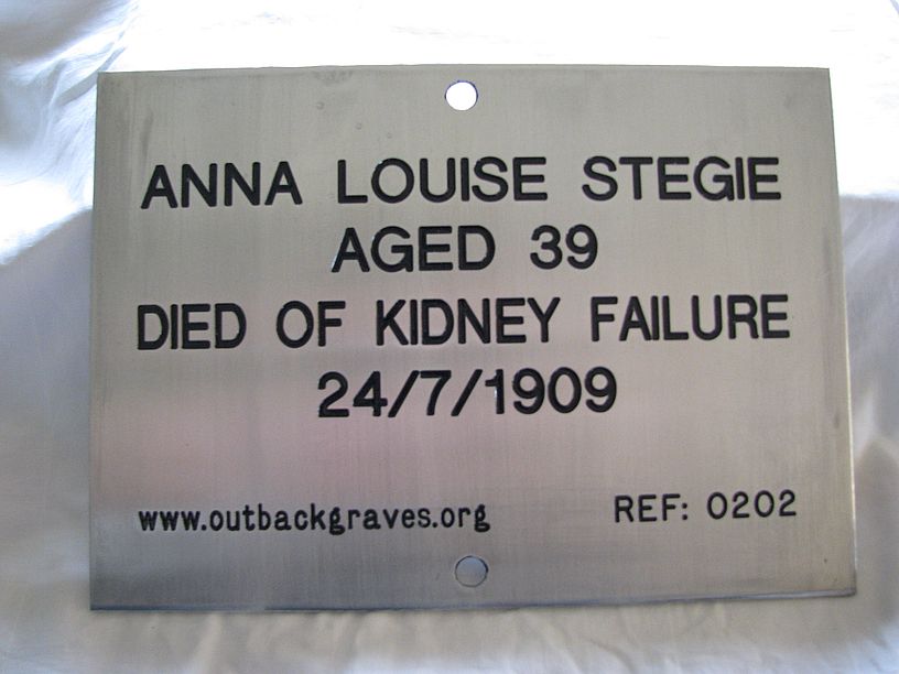 REF 0202 ANNA LOUISE STEGIE - MULLINE
