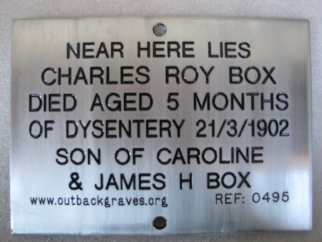 REF 0495 CHARLES ROY BOX - LAKE RAESIDE