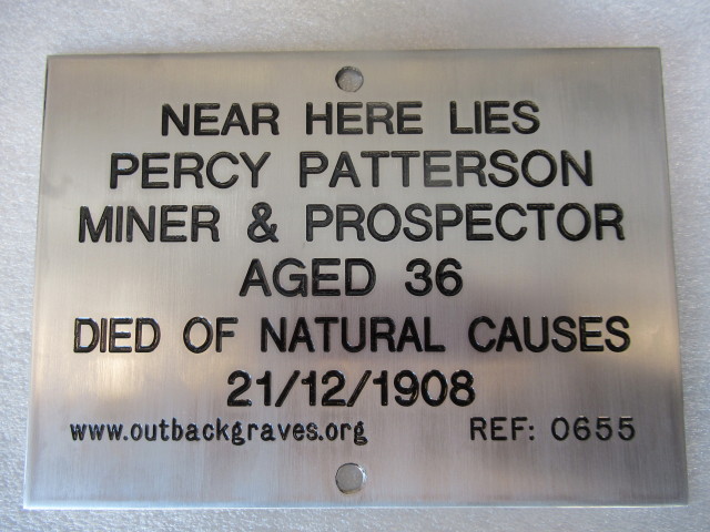 REF 0655 PERCY PATTERSON - DARLOT 2